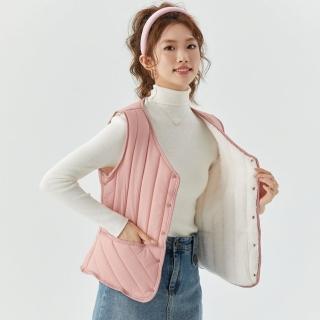 【巴黎精品】現貨+預購 背心外套夾棉夾克(冬季保暖居家休閒女外套5色a1hp61)