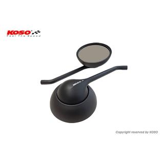 【KOSO】DC 後視鏡 黑色/鉻鏡(後視鏡/後照鏡/照後鏡/車鏡)