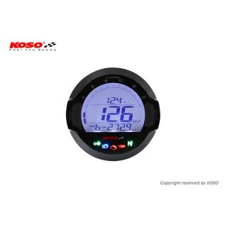 【KOSO】D64 DL-03SR 數位液晶碼表 速度轉速表(D64mm)