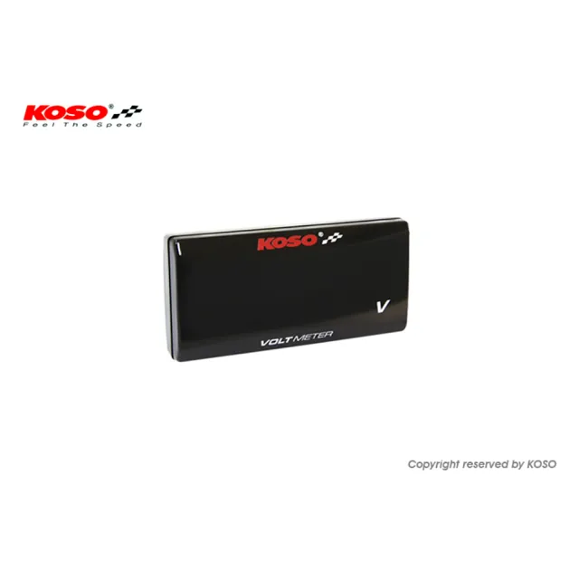 【KOSO】方形 超薄電壓錶、碼錶(電壓表、碼表)