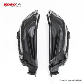 【KOSO】FORCE 155 獵鷹 LED 前方向燈 車燈(FORCE 155 2.0 方向燈：黃光 / 定位燈：白光)