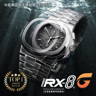 【RX8-G】第7代保護膜 Patek Philippe百達翡麗 鍊帶款 系列貼膜 含鏡面、外圈(不含手錶)