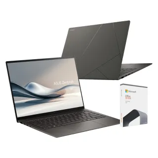 【ASUS】Office 2021組★14吋Ultra5輕薄AI筆電(ZenBook UX5406SA/Ultra5-226V/16G/1TB SSD/W11/3K OLED/EVO