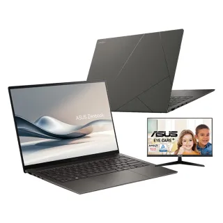 【ASUS】+24型螢幕組★14吋Ultra7輕薄AI筆電(ZenBook UX5406SA/Ultra7-258V/32G/1TB SSD/W11/3K OLED/EVO)