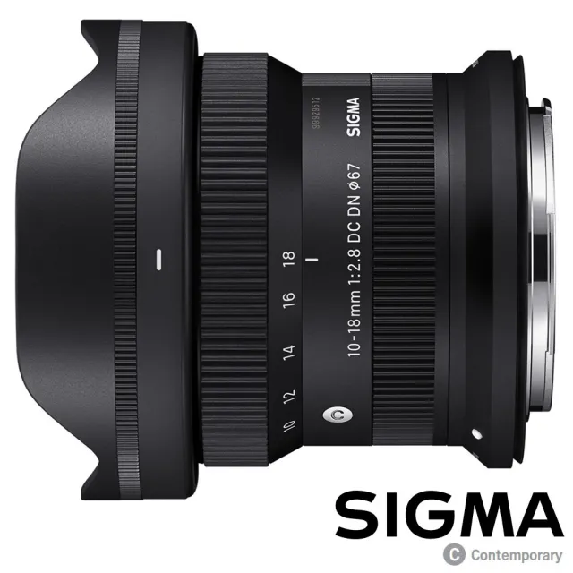 【Sigma】10-18mm F2.8 DC DN Contemporary for CANON RF 接環(公司貨 APS-C 無反微單眼專用鏡頭)