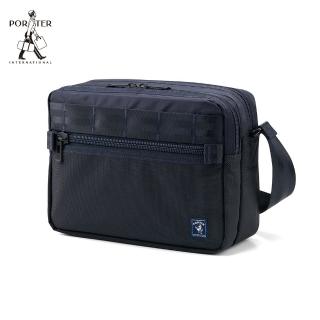 【PORTER INTERNATIONAL】城市行者YOUNGSTER百搭休閒斜揹包(藍)