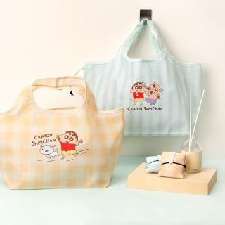 【Norns】蠟筆小新mini eco bag(廣口購物袋 環保袋 折疊輕巧好收納手提袋)