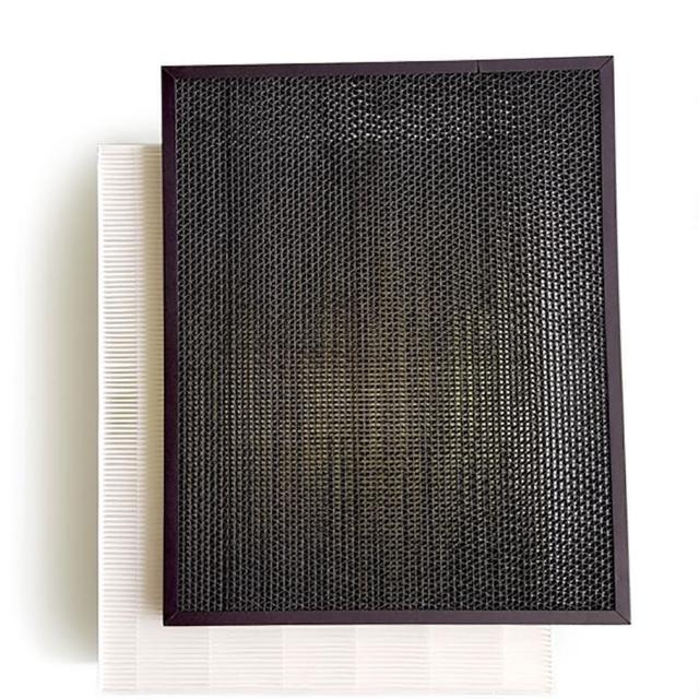 【PUREBURG】適用Winix Zero 好巿多COSTCO款空氣清淨機AZBU380-HWT 副廠濾網組(HEPAX1+活性碳濾心X1)