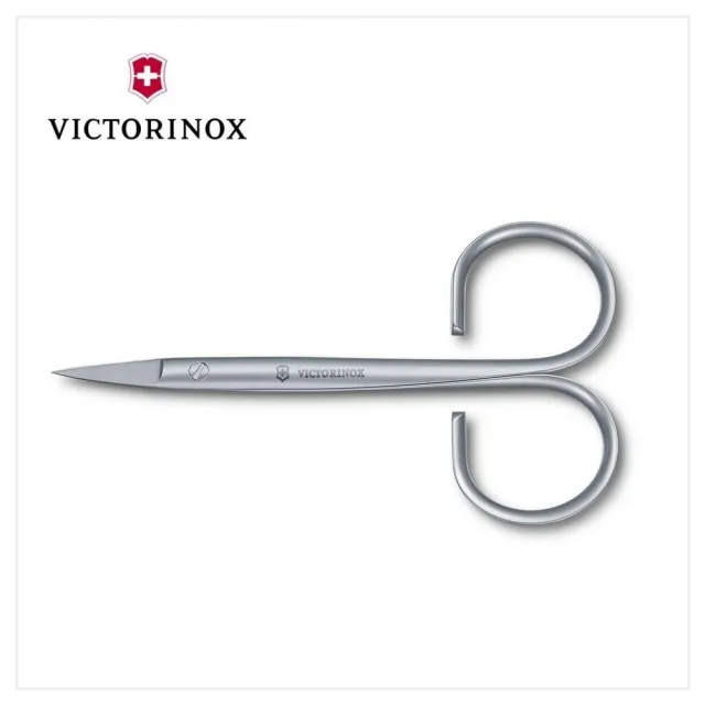 【VICTORINOX 瑞士維氏】隨身攜帶尖頭指甲剪 8.1661.09E(美容美甲)