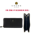 【CROSS】雙11限量1折 頂級小牛皮小羊皮長夾皮夾 全新專櫃展示品(買一送一好禮 送禮盒提袋 1111campaign)