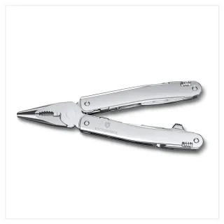 【VICTORINOX 瑞士維氏】Swiss Tool Spirit MX工具鉗 105mm/24用/銀(3.0224.MN)