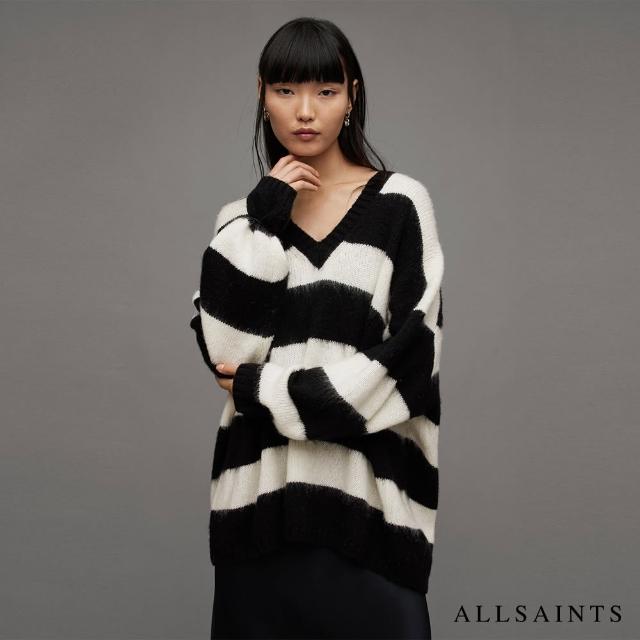 【ALLSAINTS】LOU 羊毛針織上衣 WK103V(舒適版型)