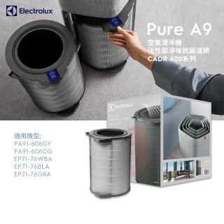 【Electrolux 伊萊克斯】PA91-606/EP71-76 清淨機系列專用活性碳淨味抗菌濾網組(EFDFRH6-29坪以內空間適用)