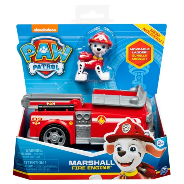 【PAW Patrol 汪汪隊立大功】大型救援車基本車輛組(卡通全系列共九款狗狗角色可選)