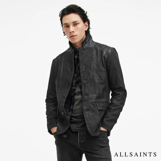 ALLSAINTS SURVEY 羊皮西裝外套(常規版型)