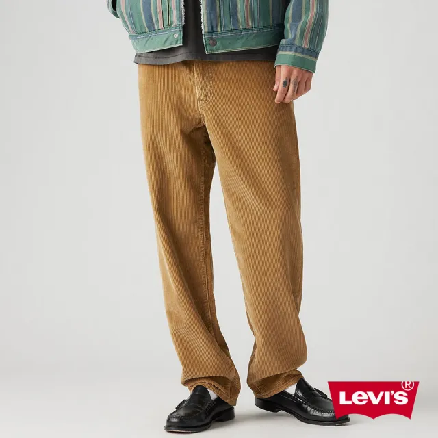 【LEVIS】568™ 男款中腰寬鬆直筒褲 / 燈芯絨 熱賣單品 29037-0080