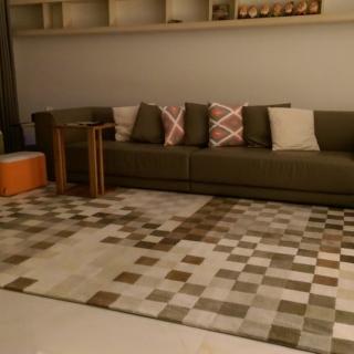 【SDL Home 山德力】ESPRIT 地毯 穹熙 170X240CM(德國品牌 格紋 棕色)