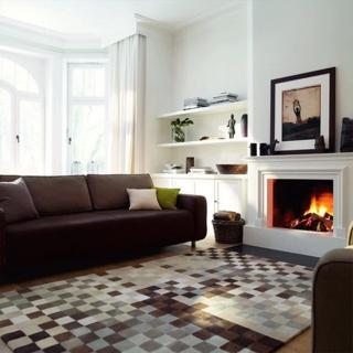 【SDL Home 山德力】ESPRIT 地毯 穹熙 200X300CM(德國品牌 格紋 棕色)