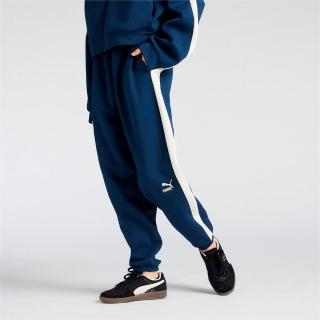 【PUMA】長褲 女款 運動褲 縮口 亞規 T7 MX 藍 62813214