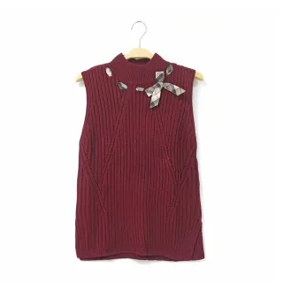 【Kinloch Anderson】高領無袖針織背心 金安德森女裝(KA0565912 四色任選)