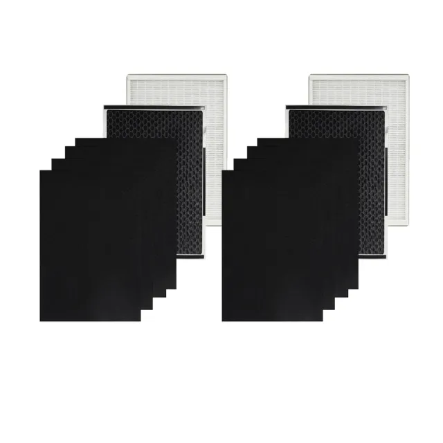 【PUREBURG】適用Gplus Pro 600雙側進風空氣清淨 副廠濾網組(完整更換2入組)