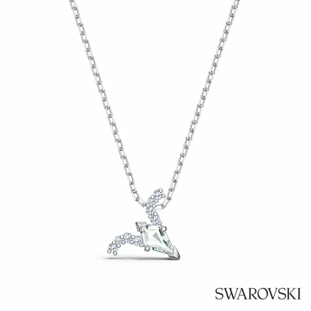 【SWAROVSKI 官方直營】Zodiac II 白金色星座鏈墜(線上獨家)