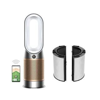 【dyson 戴森】Purifier Hot+Cool Formaldehyde HP09 三合一甲醛偵測涼暖空氣清淨機 循環風扇(白金色)