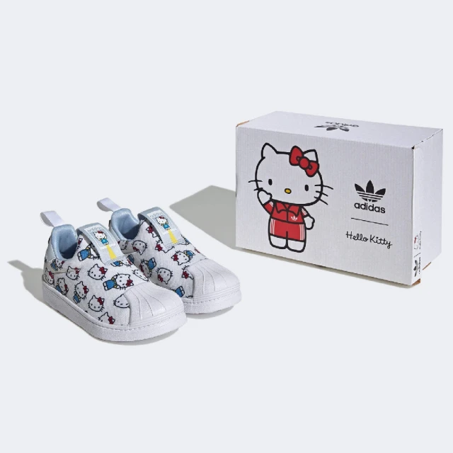 adidas 愛迪達 x HELLO KITTY Superstar 360 C 童鞋 中童 凱蒂貓 聯名 愛迪達(IF7020)