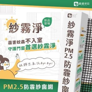 【Have Green Days 綠綠好日】紗霧淨PM2.5防霾紗窗網 85*110cm(防塵可水洗)