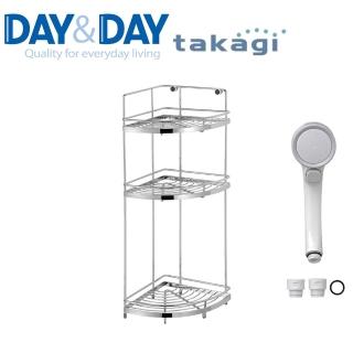 【DAY&DAY】不鏽鋼三層轉角架 掛放兩用 臺灣製造 使用高品質304不鏽鋼(ST3033S-3CH)