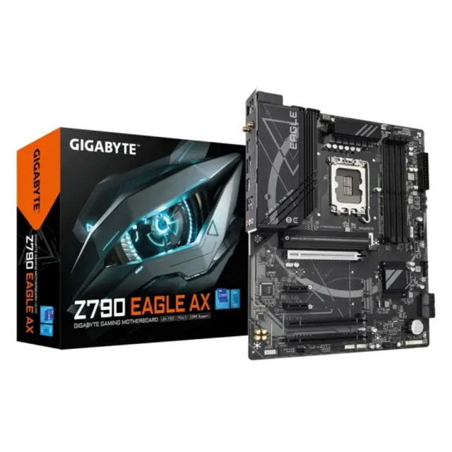 【GIGABYTE 技嘉】技嘉 Z790 EAGLE AX 主機板+Intel i7-12700K 12核20緒 中央處理器(M+C組合)