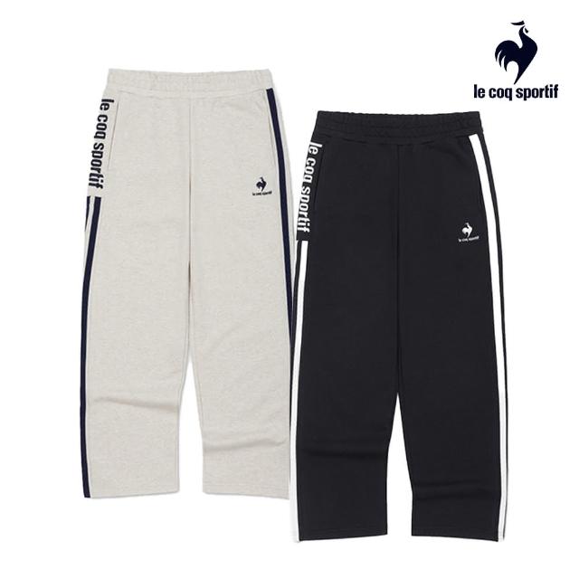 【LE COQ SPORTIF 公雞】雙11 休閒潮流針織運動長褲 男款-2色-LKU83276