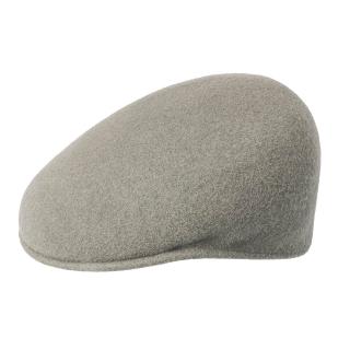 【KANGOL】504 WOOL鴨舌帽(暖灰色)