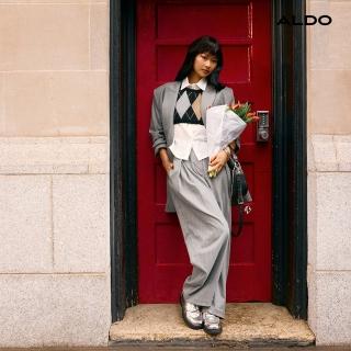 【ALDO】VERIMA-復古英倫潮流樂福鞋-女鞋(銀色)