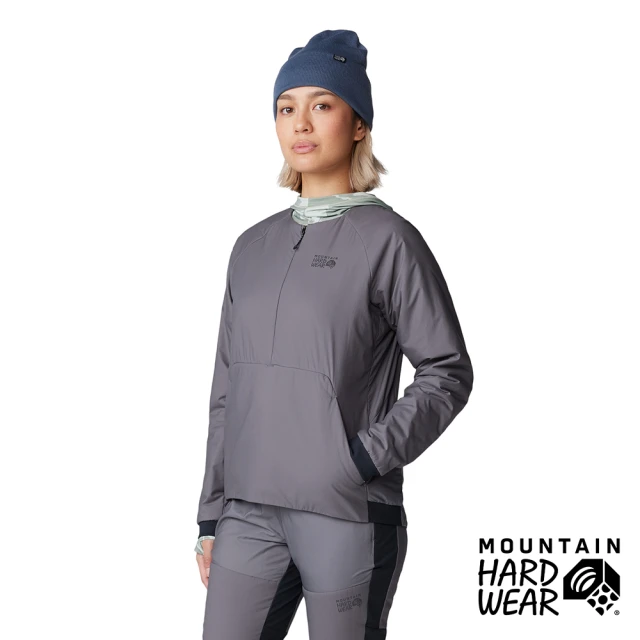 Mountain Hardwear Kor Alloy™ Crew 輕量透氣保暖化纖上衣 沉澱灰 女款 #2077581