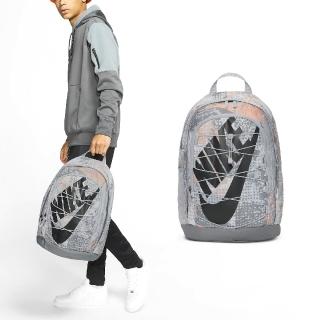 【NIKE 耐吉】後揹包 Hayward Backpack 灰 黑 15吋 抽繩 筆電包 運動包 揹包(BA6550-042)