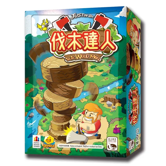 【新天鵝堡桌遊】伐木達人Toc Toc Woodman(全家一起來/越多人越好玩/送禮最大方)