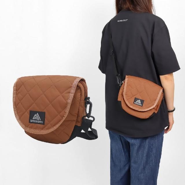 【Gregory】肩背包 2.5L LAUGHING XS Shoulder bag 橘 CORDURA抗撕裂 小包(138625A503)