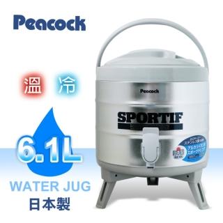 【孔雀牌】6.1L不鏽鋼保溫保冷茶桶/日本原裝(INS-60)
