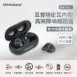 【Mimitakara 耳寶】隱密耳內型高效降噪輔聽器 6SC2 黑色(充電式設計 簡易調節音量 降噪功能加強)