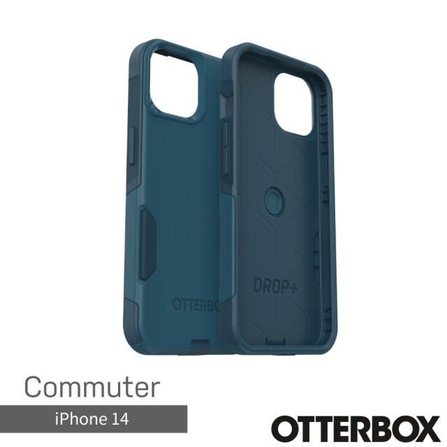 【OtterBox】iPhone 14 6.1吋 Commuter 通勤者系列保護殼(藍)