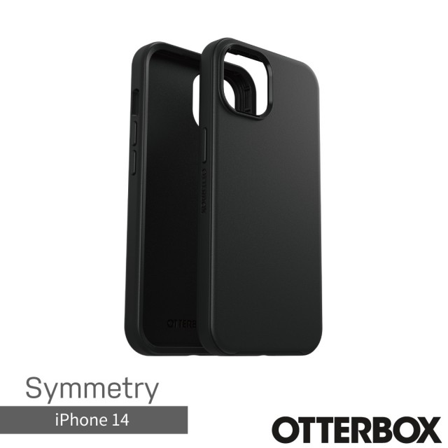 【OtterBox】iPhone 14 6.1吋 Symmetry 炫彩幾何保護殼(黑)