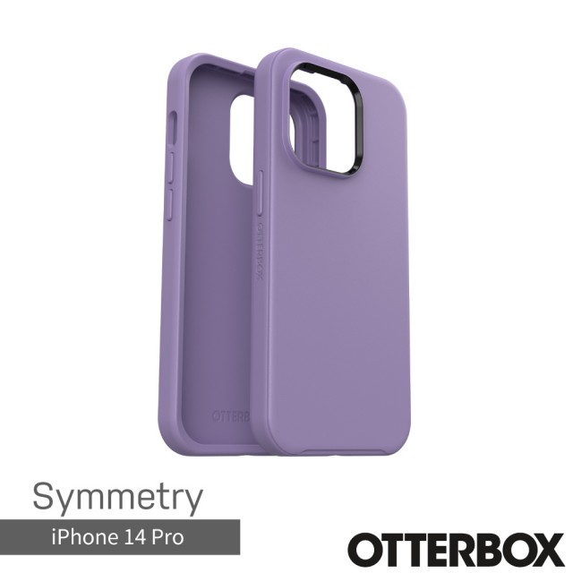 【OtterBox】iPhone 14 Pro 6.1吋 Symmetry 炫彩幾何保護殼(紫色)