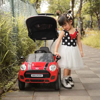 【i-Smart】BMW/Mini cooper 兒童汽車造型滑步車 嬰兒手推車噗噗車Push Car(附桿子 台灣獨家代理)