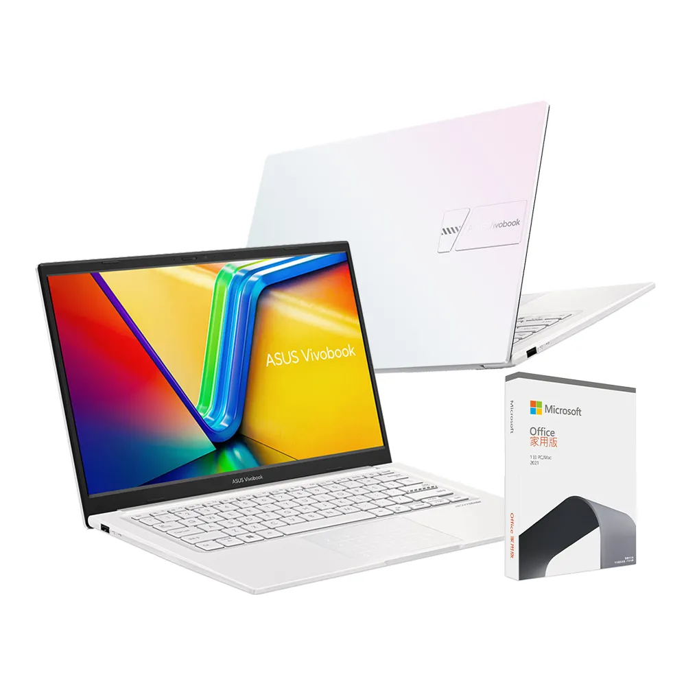 【ASUS】Office 2021組★14吋i5輕薄筆電(i5-1335U/8G/512G SSD/W11/VivoBook X1404VA)