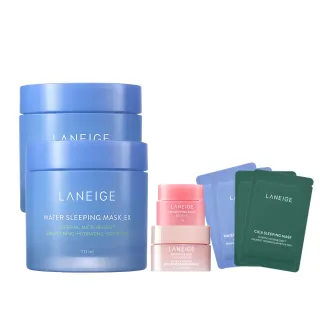 【LANEIGE 蘭芝】超能亮睡美人晚安面膜 70ml雙入組(官方直營)