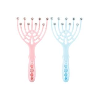 【ENDER SPORT】2入組 頭皮按摩 頭部按摩器 頭皮按摩器 按摩器(頭皮按摩 頭部按摩器 頭皮按摩器 按摩器)