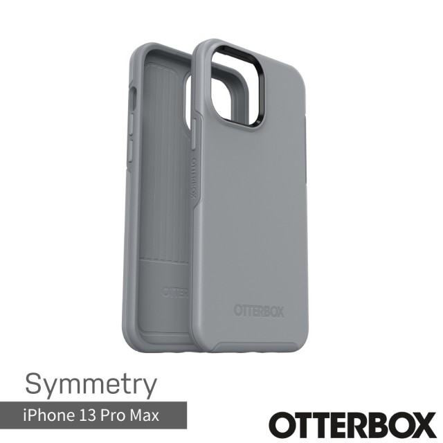 【OtterBox】iPhone 13 Pro Max 6.7吋 Symmetry 炫彩幾何保護殼(灰)