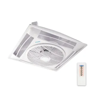 【ALASKA 阿拉斯加】輕鋼架節能循環扇 遙控 BLDC變頻馬達(SA-359D-2 白色)