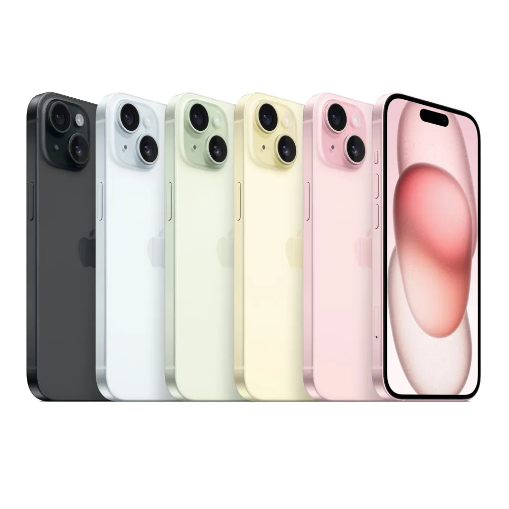 【Apple】A級福利品 iPhone 15 128G 6.1吋(贈充電組+玻璃貼+保護殼)